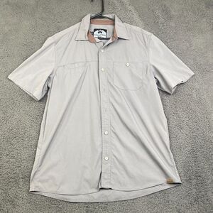 Coalatree Hiking Short Sleeve Shirt Size Large Ripstop Outdoor Travel FLAWS